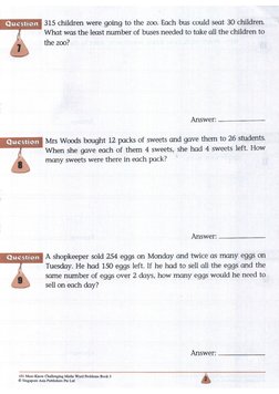 101 Challenging Math Word Problems Book 3 | PDF