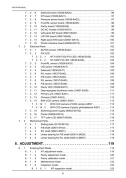 XNT5P*RDA002E
6
7 . 2 . 6
Solenoid board (18536-BA20) . . . . . . . . . . . . . . . . . . . . . . . . . . . . . . 96
7 . 2 .