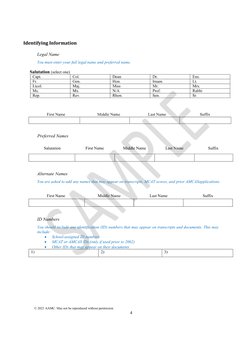 Amcas Application Transcript Example.pdf Amcas Application Sample | PDF