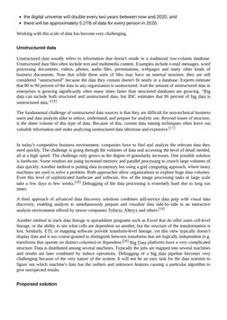 the digital universe will double every two years between now and 2020, and
there will be approximately 5.2TB of data for ever