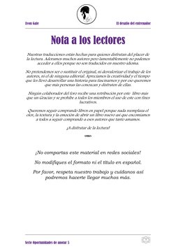 Avon Gale                                        
                  El desafío del entrenador 
 
 
 
Serie Oportunidades de a