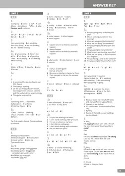 speakout pre intermediate unit test 2 answer key