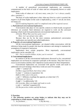 Lecture Notes on Pragmatics FOR POSTGRADUATE STUDENTS, 2009