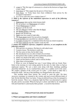 Lecture Notes on Pragmatics FOR POSTGRADUATE STUDENTS, 2009