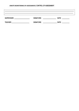 Assessment Moderation Report Template | PDF | Educational Assessment ...