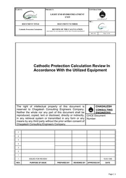 Cathodic Protection Design Review | PDF | Corrosion | Anode