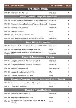 BRCGS Issue 9 Food Safety Manual | PDF | Hazard Analysis And Critical ...