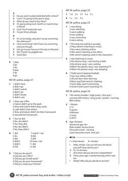 PHOTOCOPIABLE  © Oxford University Press
7
MĆ W. pełna answer key and audio / video script
 pełna answer key and audio / vide
