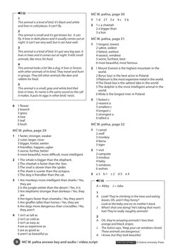 PHOTOCOPIABLE  © Oxford University Press
9
MĆ W. pełna answer key and audio / video script
 pełna answer key and audio / vide
