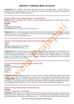 Salesforce Validation Rules Examples | PDF | Probability | Inventory