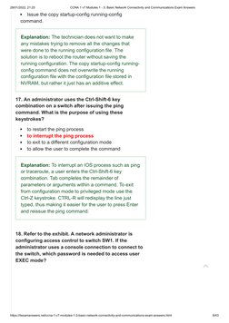 CCNA 1 v7 Modules 1-3 Exam Answers | PDF | Computer Network | Internet ...