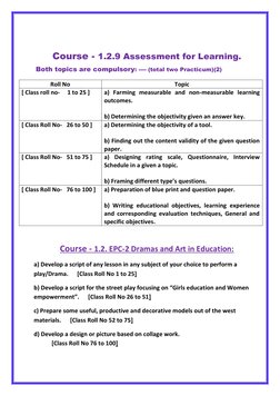 B.Ed 2nd Semester Practicum Guidelines | PDF | Curriculum | Educational ...