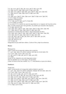 V 4. (pb, aum, pb)*2, 3pb, (pb, aum, pb)*3, 4pb, aum (30) 
V 5. (3pb, aum)*2, 3pb, (3pb, aum)*3, 6pb, aum (36) 
V 6. (2pb, au