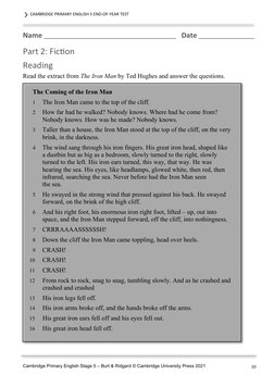 Cambridge Primary English 5 Test | PDF | Language Arts & Discipline