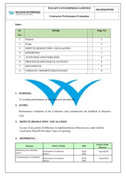 Contractor Performance Evaluation Guide | PDF | Performance Appraisal ...