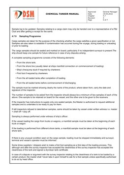 Cargo Sampling Procedures for Tankers | PDF | Oil Tanker | Pump