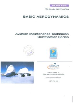 EASA Module 08 Basic Aerodynamics | PDF
