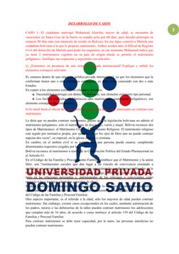 2
DESARROLLO DE CASOS
CASO  1.- El  ciudadano  marroquí  Mohannad  Alawfna,  mayor  de  edad,  se  encuentra  de
vacaciones e