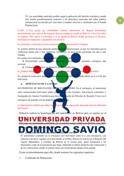 5
VI. Las autoridades judiciales podrán negar la aplicación del derecho extranjero cuando
éste resulte manifiestamente contra