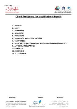 Trakhees Modification Permit Process | PDF | Building Engineering ...