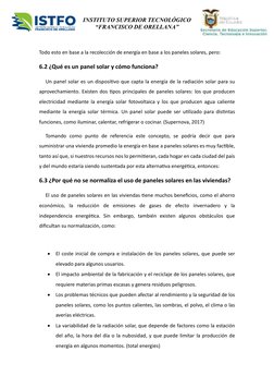 INSTITUTO SUPERIOR TECNOLÓGICO 
“FRANCISCO DE ORELLANA” 
 
 
 
Todo esto en base a la recolección de energía en base a los pa