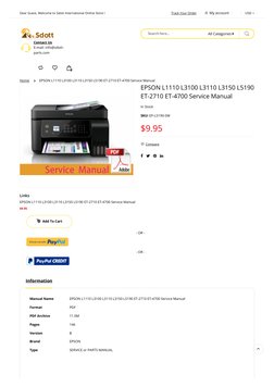 Epson Service Manual Collection | PDF