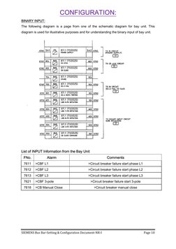 Siemens 7SS52 Busbar Configuration Guide | PDF