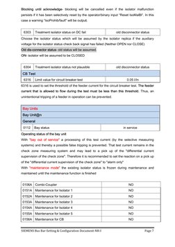 Siemens 7SS52 Busbar Configuration Guide | PDF
