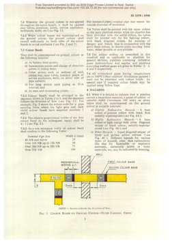 IS 2379:1990 Pipeline Color Coding Standard | PDF | Pipe (Fluid ...