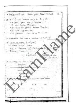 Nda Notes.pdf NDA Geography Notes - ExamFlame | PDF