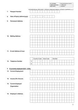 NO. DOKUMEN 
PK.(O).KPK.PSA.02 (L10) Pin.1 
TARIKH KUATKUASA 
11 APRIL 2014 
MUKA SURAT 
2 daripada 5 
 
FOR INDIVIDUAL APPLI
