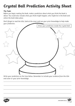 Crystal Ball Math Problem Crystal Ball Prediction Worksheet | PDF