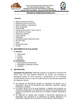 INSTITUTO DE EDUCACIÓN SUPERIOR TECNOLÓGICO PÚBLICO 
“CAP. FAP JOSÉ ABELARDO QUIÑONES” – TUMBES 
PROGRAMA DE ESTUDIO