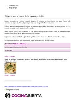 (https://www.hogarmania.com/cocina/) (https://www.hogarmania.com/)
1 diente de ajo

queso rallado

aceite de oliva
Elabor