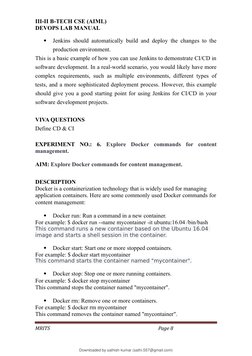 DevOps Lab Manual for VTU Students | PDF | Version Control | Selenium ...