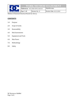 Wenner Four-Pin Resistivity Method Guide | PDF | Personal Protective ...