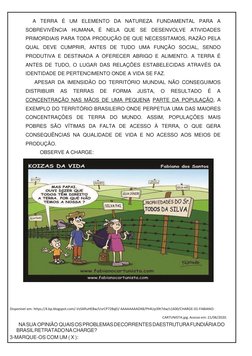 A TERRA É UM ELEMENTO DA NATUREZA FUNDAMENTAL PARA A 
SOBREVIVÊNCIA HUMANA, É NELA QUE SE DESENVOLVE ATIVIDADES 
PRIMORDIAIS