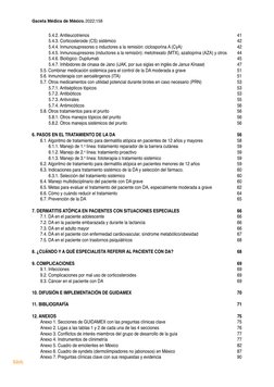 Gaceta Médica de México. 2022;158
S2(4)
5.4.2. Antileucotrienos 
41
5.4.3. Corticosteroide (CS) sistémico 
42
5.4.4. Inmuno