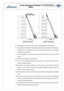 Demolition Method Statement for KLIA | PDF | Demolition | Crane (Machine)