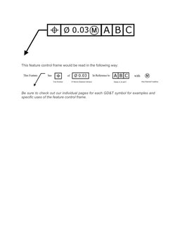 Understanding Feature Control Frames in GD&T | PDF | Teaching Methods ...