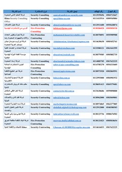 HCIS Approved Security Consultants KSA | PDF