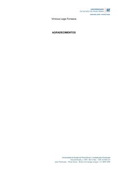 Vinicius Lage Fonseca 
 
 
 
AGRADECIMENTOS