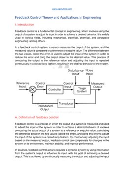 Feedback Control Theory in Engineering | PDF | Control Theory | Feedback