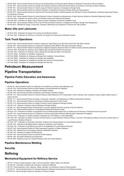 API RP 1626 - Recommended Practice for Storing and Handling Ethanol and Gasoline-ethanol Blends at Distribution Terminals and