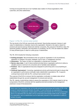 An Overview of the ITIL® Maturity Model  
7 
 
 
AXELOS® and ITIL® are registered Trade Mark of AXELOS Limited 
The swi