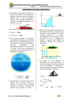 UNIVERSIDAD NACIONAL AUTÓNOMA DE CHOTA 
                                                                    FÍSICA