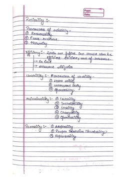 Software Engineering Handwritten Notes For Placements | PDF