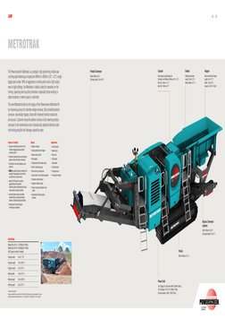 METROTRAK	
Weight (Est) (Tier 3)   27,920kg (61,553lbs)  
Weight (Est) (Tier 4F)  28,000kg (61,729lbs)  
(VGF, bypass c
