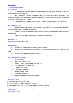 Rollo Preliminar para Cursillos de Cristiandad | PDF | Cristo (título ...