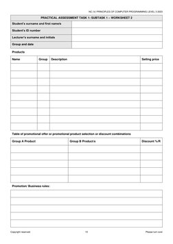 Principle Of Computer Programming Level 3 Notes.pdf Principles of Computer Programming L3 Pat & Isat SG 2023 | PDF